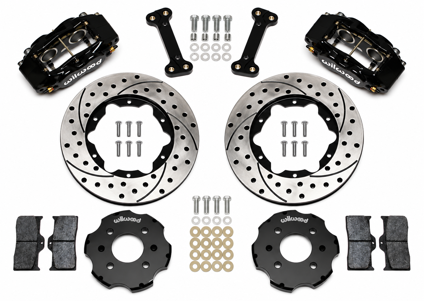 Wilwood 88-00 Civic Forged Dynalite 240mm Rotor Front Big Brake Kit